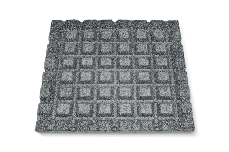 Резиновая плитка «Грунт» 500x500, толщина 30 мм